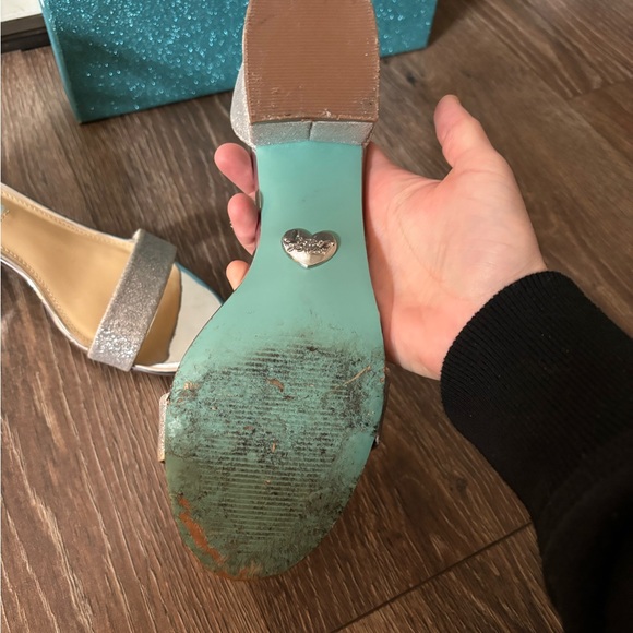 Blue by Betsey Johnson bridal shoes - Picture 2 of 3